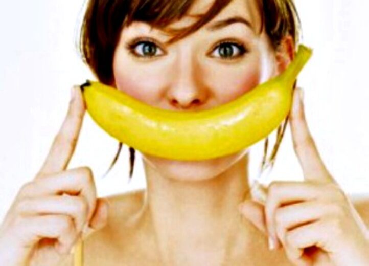imagen chica plátano